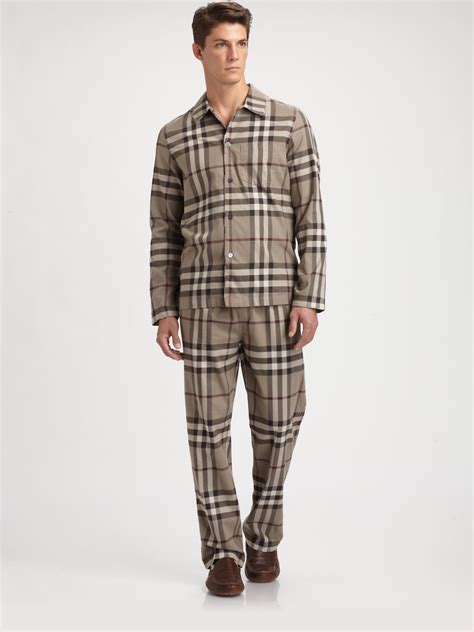 pyjama burberry bébé|burberry pajamas men.